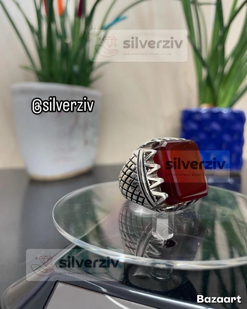 عقیق 2.5 سانتی ابدار تخت