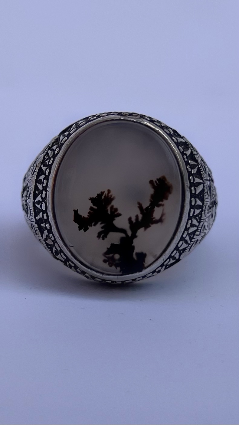 خرید انگشتر شجر فاخر و کلکسیونی ازاده/silverziv