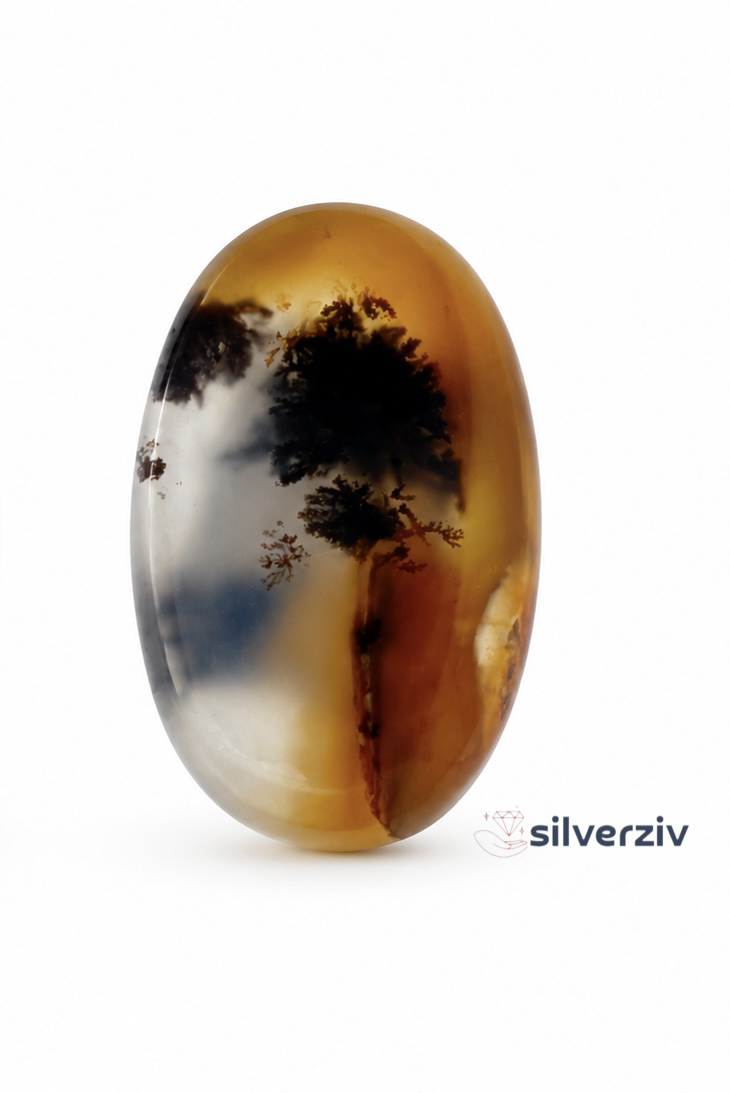 شجر تکدرخت مصور رنگی فوق کلکسیونی|silverziv