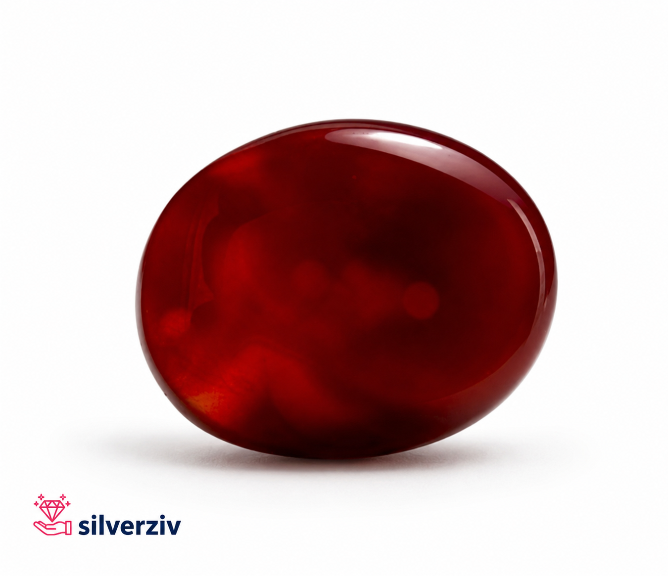 سنگ عقیق سرخ رگه دار| silverziv