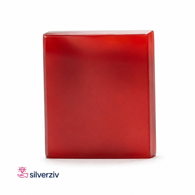 سنگ عقیق سرخ گوشتی خراسان طبیعی| silverziv