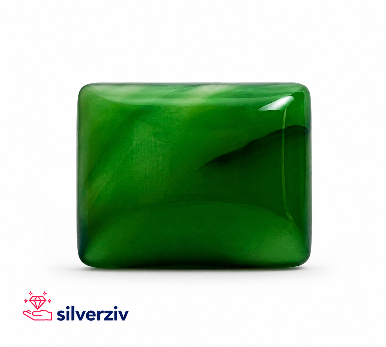 سنگ عقیق سبز خراسانی طبیعی| silverziv