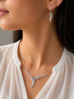 سرویس زنجیری نقره فرشته/silverziv