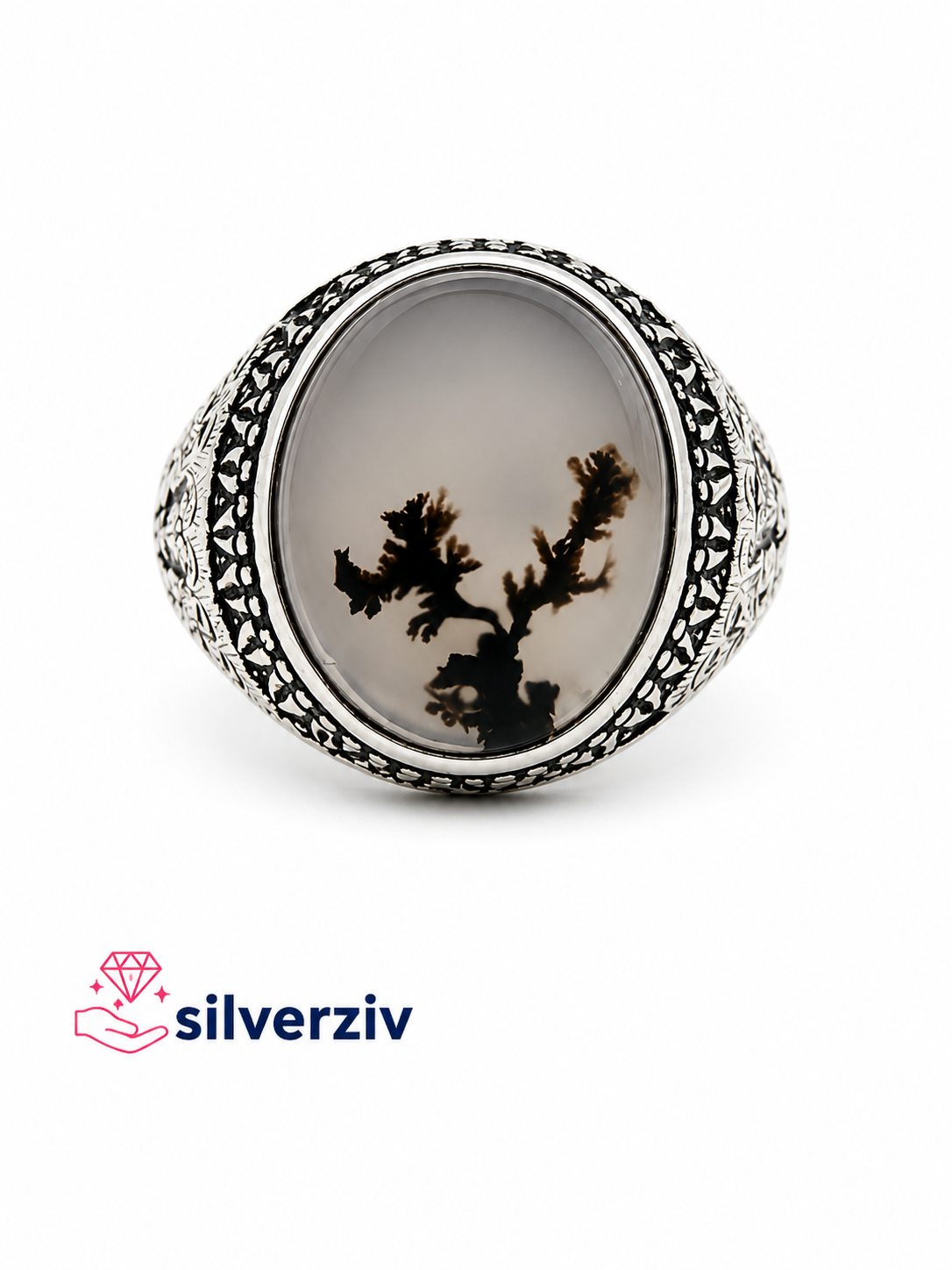 خرید انگشتر شجر فاخر و کلکسیونی ازاده/silverziv