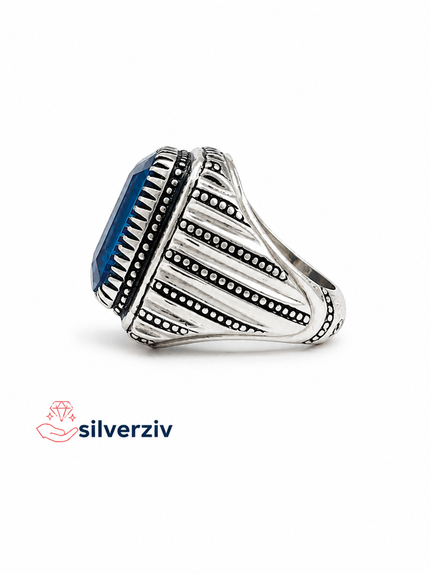 انگشتر توپاز سوئیسی| silverziv